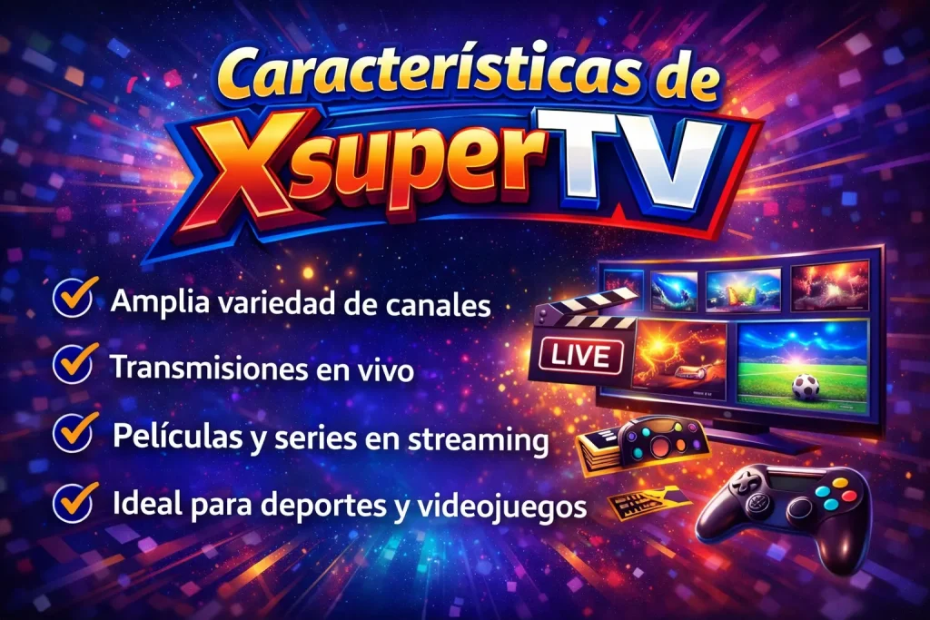 Características de xsupertv