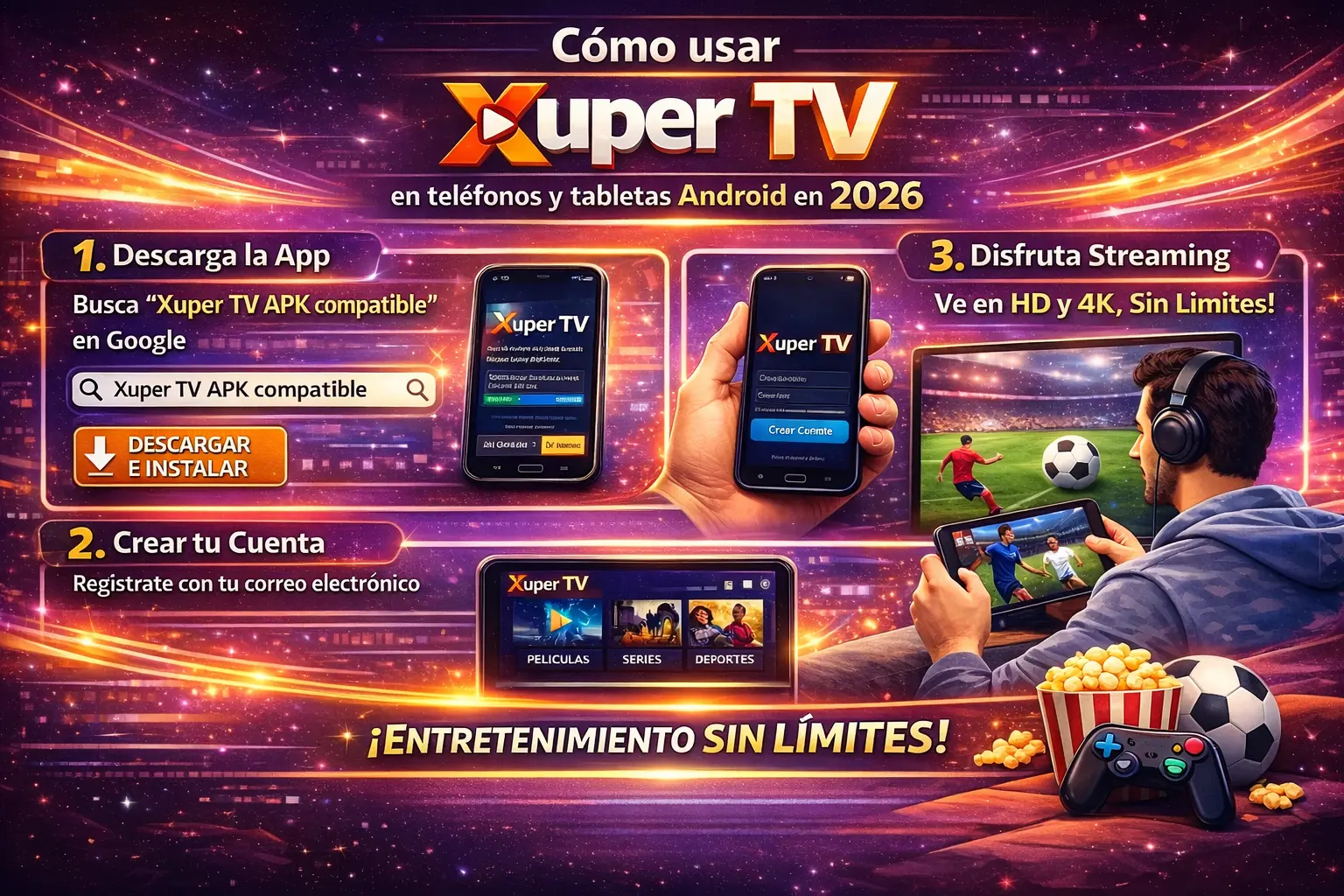 How to Use Xuper TV on Android Phones and Tablets in 2026