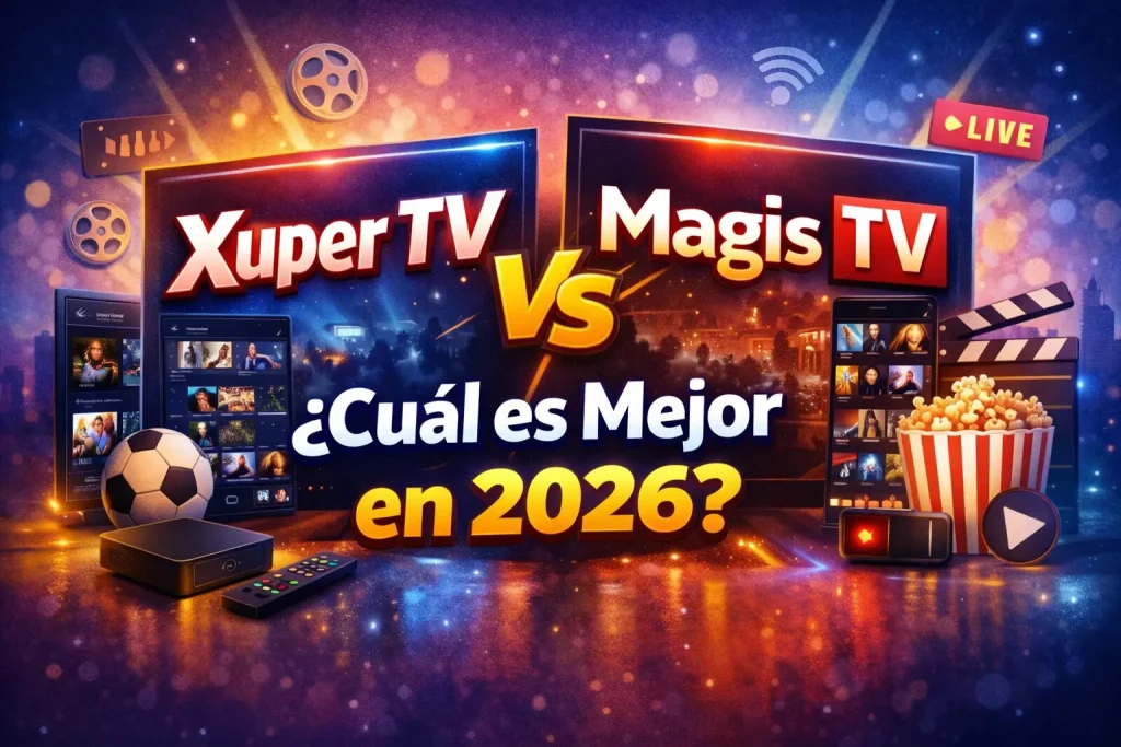 Xuper TV vs Magis TV ¿Cuál es mejor en 2026