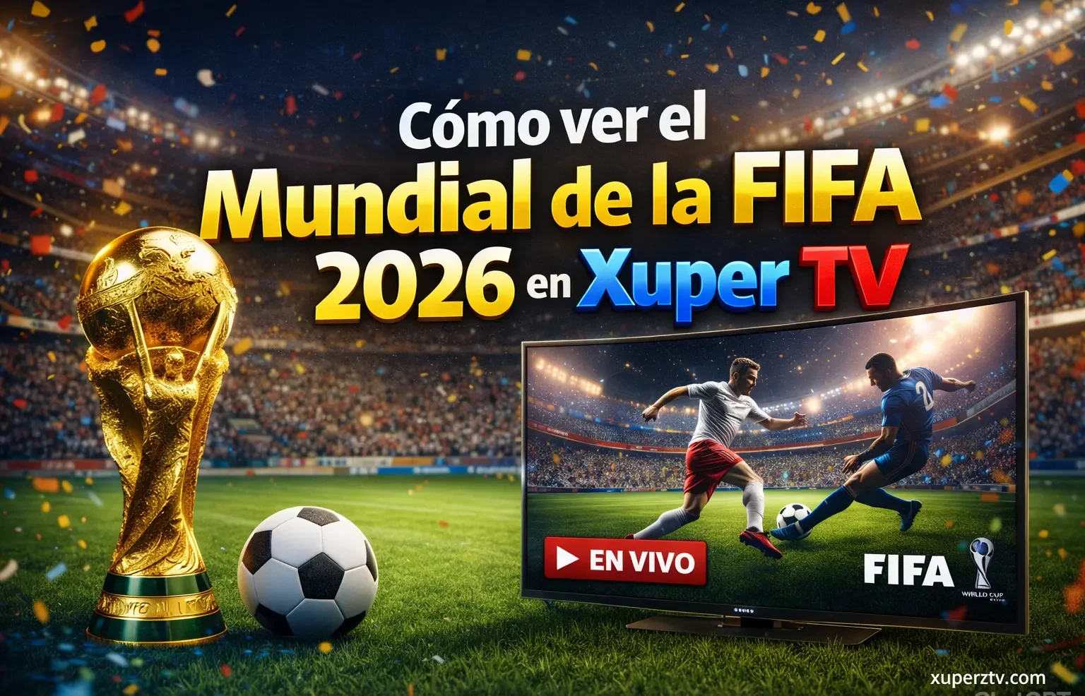 Cómo ver el Mundial de la FIFA 2026 en Xuper TV