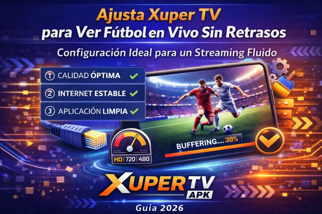 Cómo ver fútbol en directo en Xuper TV