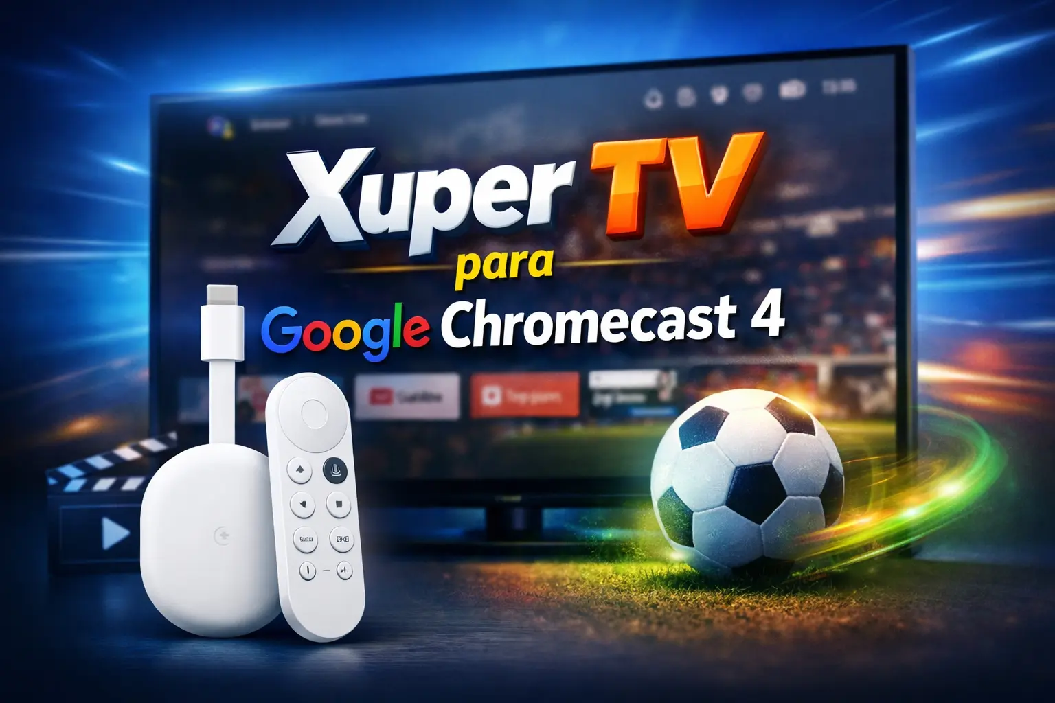 Xuper TV para Google Chromecast 4