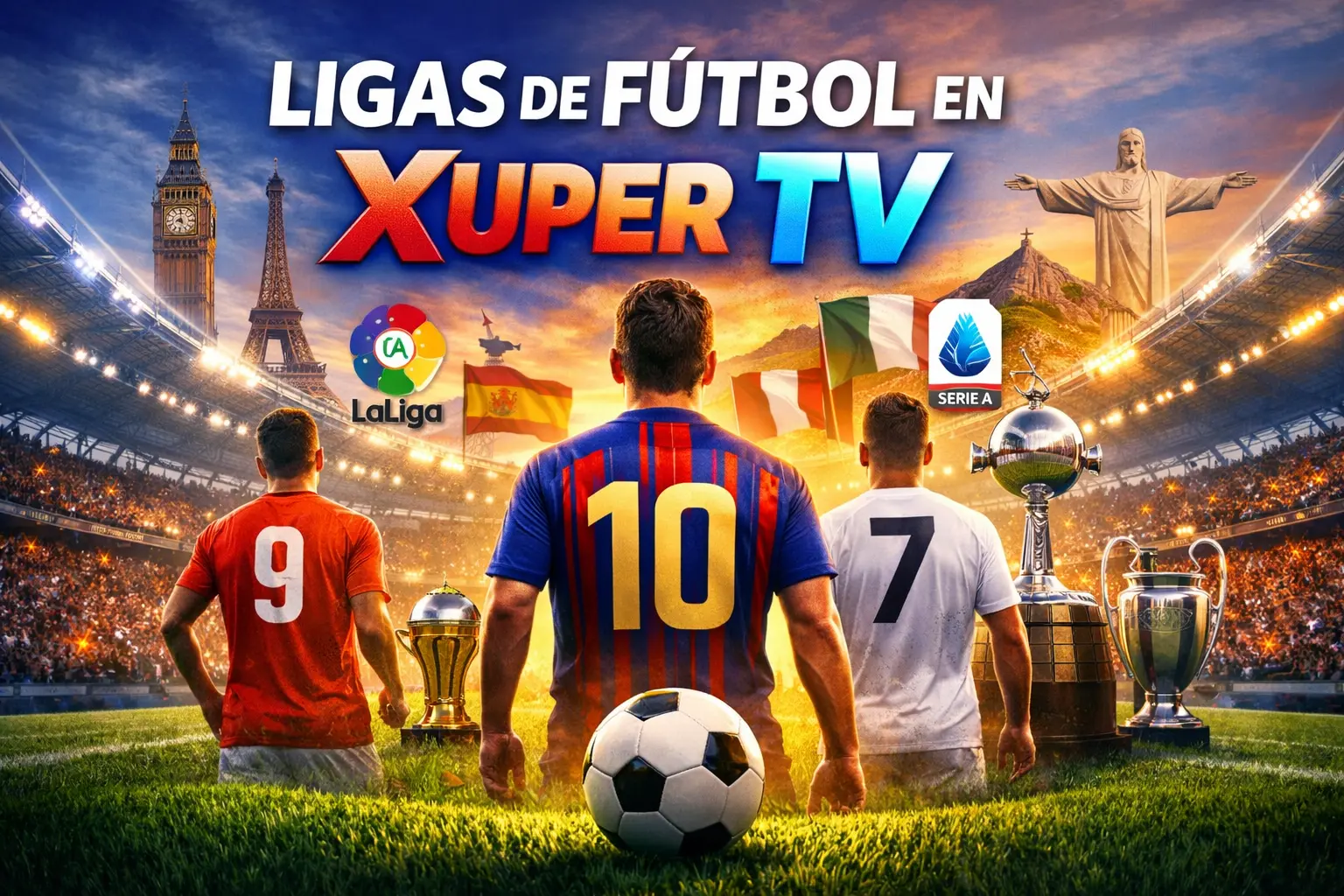 ligas de fútbol en Xuper TV